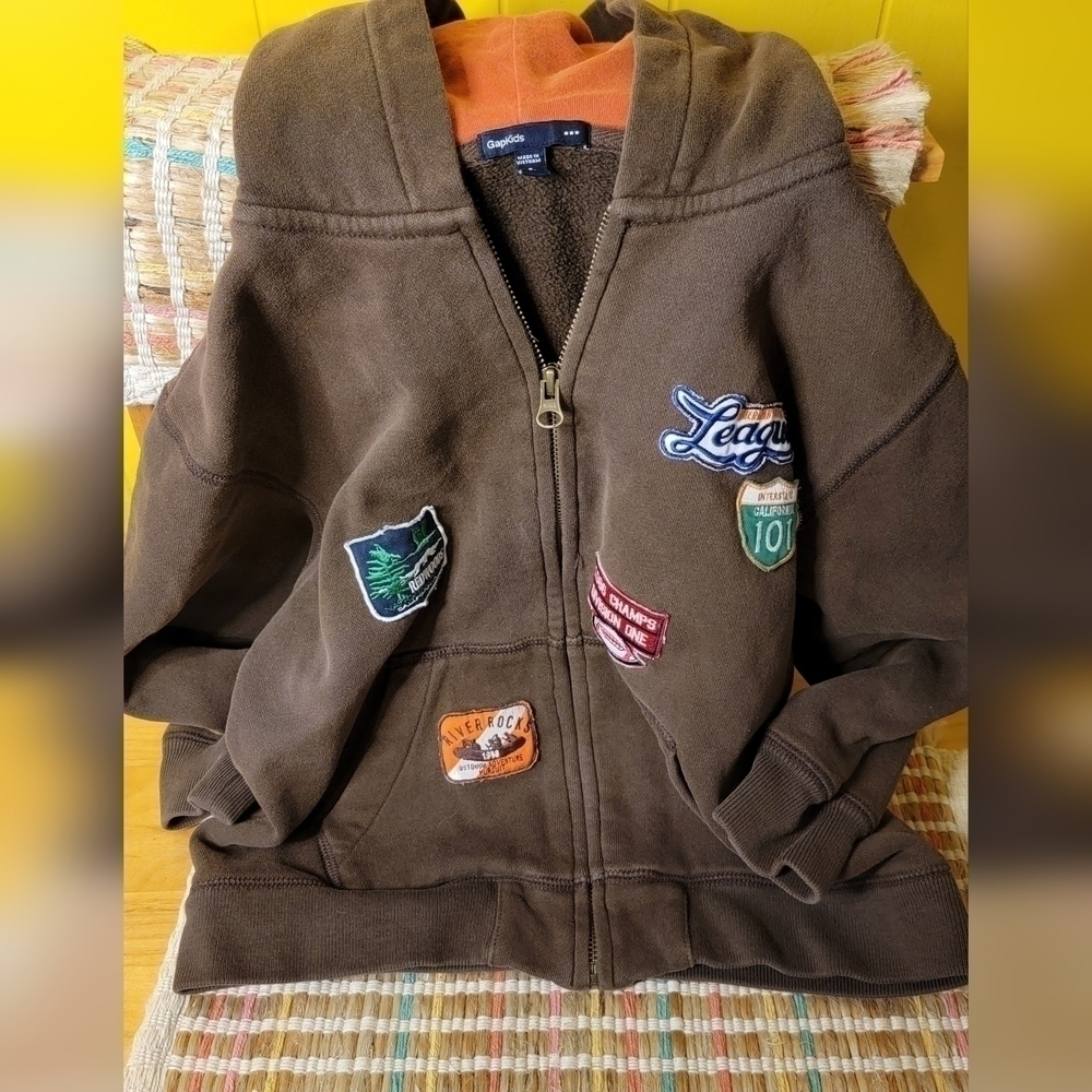 GAP kids, zip-up hoodie
